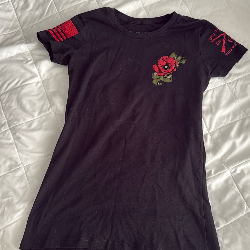 Grunt style poppy shirt